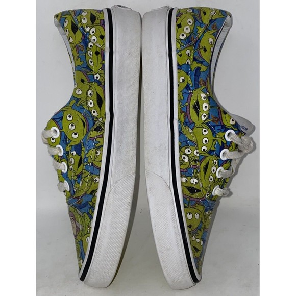 Vans Disney Pixar Toy Story ERA Alien Glow in the Dark Skate Shoes Mens 4.5 W 6 - Picture 6 of 11